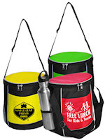 Coolers: 12 Pack Cylinder Beach Coolers